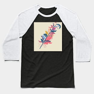 Tribal Feather Baseball T-Shirt